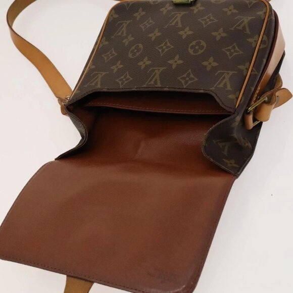 LOUIS VUITTON Monogram Cartouchiere MM Shoulder Bag M51253 LV Auth yk17825 - Picture 10 of 16